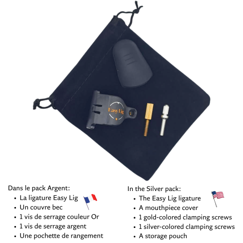 Ligature Pour Bec de Clarinette Sib - Easy Lig