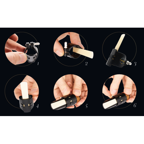 Ligature Pour Bec de Clarinette Sib - Easy Lig