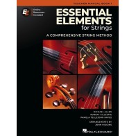 Essential Elements for Strings - Teacher Man. Bk 1 