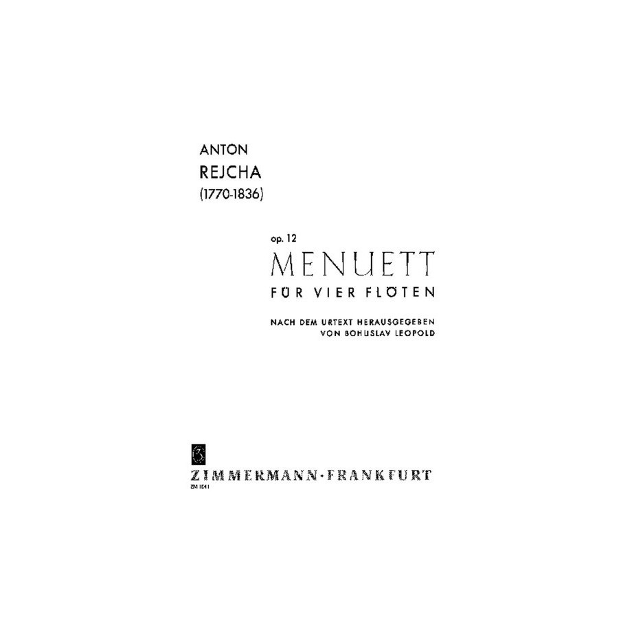 Menuett op. 12 