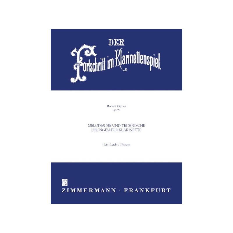 Fortschritt Im Klarinettenspiel 