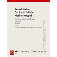 Der Fortschritt im Klarinettenspiel op. 91 Heft 3 