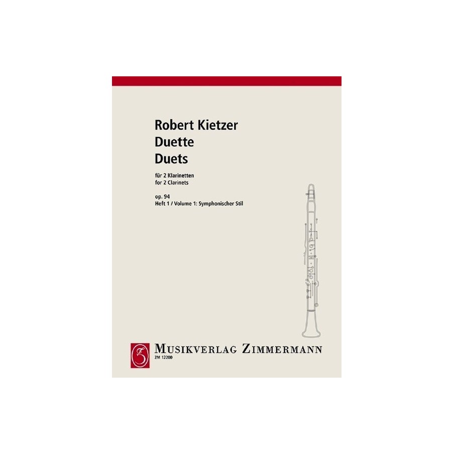 Duetten Opus 94 Heft 1: Sinfonischer Stil 