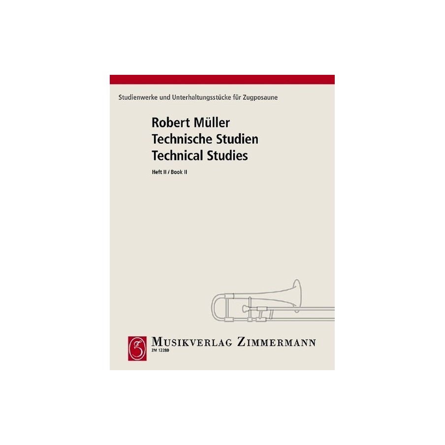 Technische Studien für Posaune Heft 2 