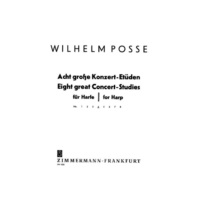 Acht große Konzert-Etüden 