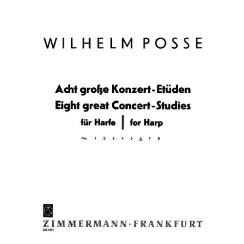 Acht große Konzert-Etüden 
