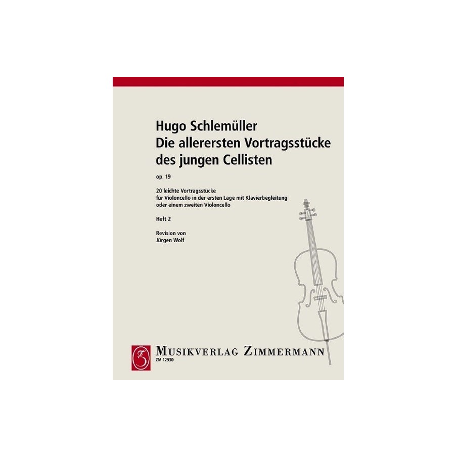 Die Allerersten Vortragsstücke Opus 19 Heft 2 