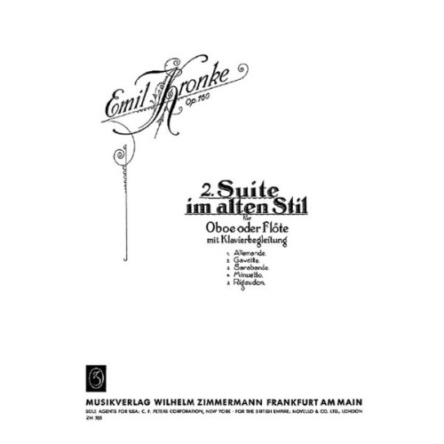 Zweite Suite im alten Stil op. 160 
