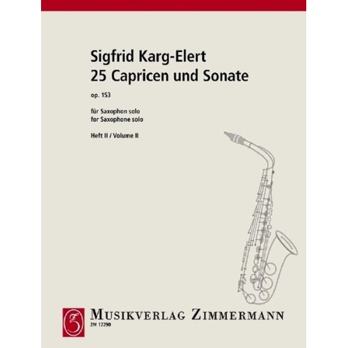 25 Caprices and Sonata op. 153 Heft 2 