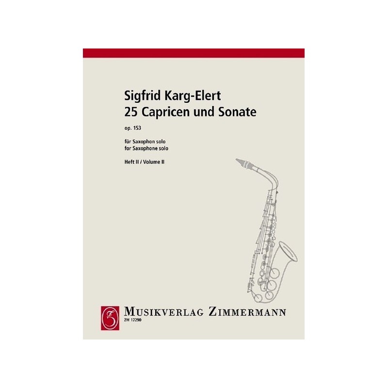 25 Caprices and Sonata op. 153 Heft 2 