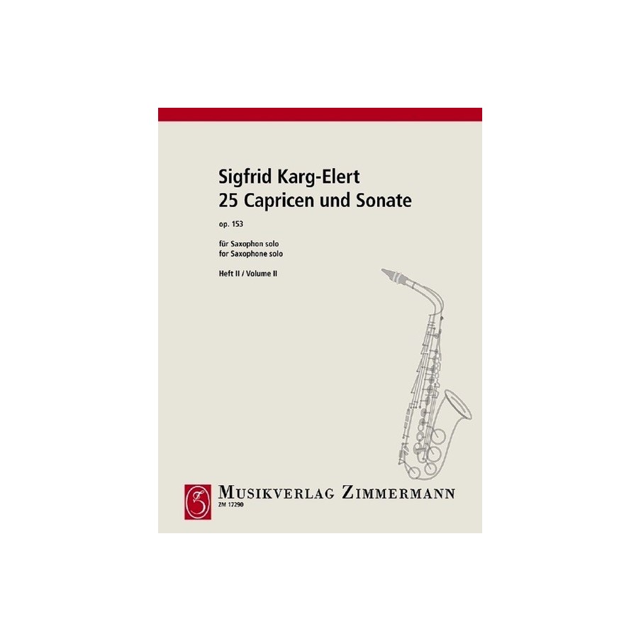 25 Caprices and Sonata op. 153 Heft 2 
