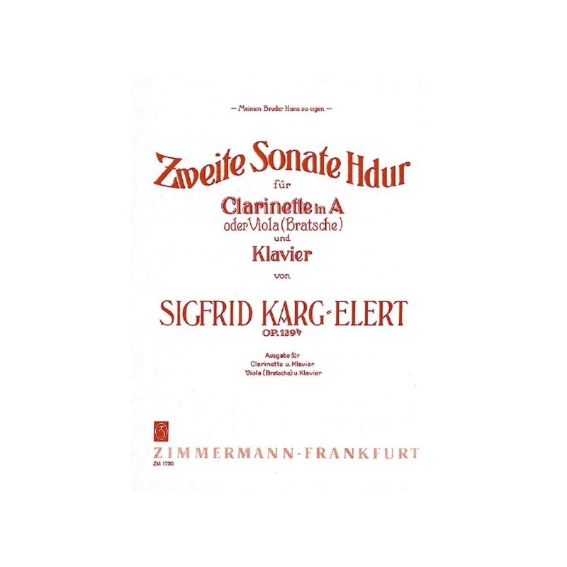 2. Sonate H-Dur op. 139b 