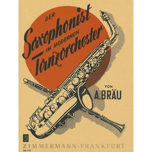 Saxophonist Im Modernen Tanzorch 