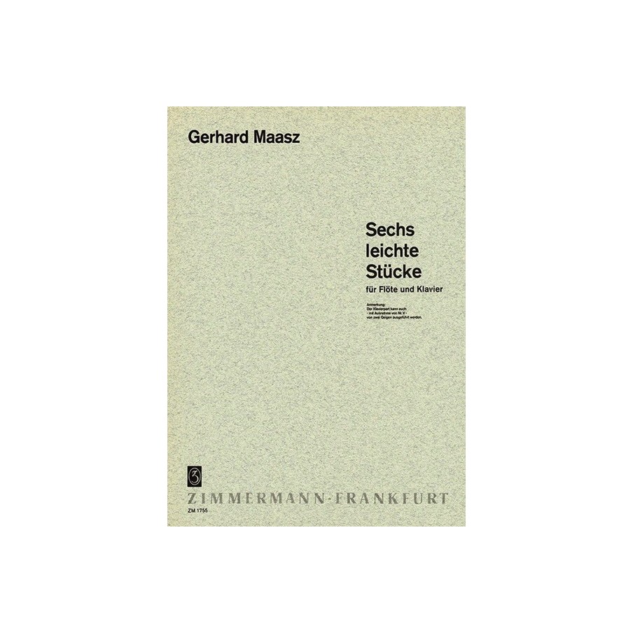 Sechs leichte Stücke 