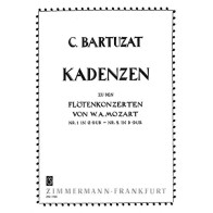 Kadenzen zu den Flötenkonzerten 