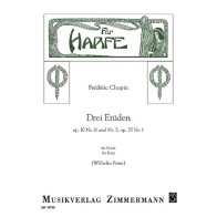 Drei Etüden op. 10/11 und 5, op. 25/,1 