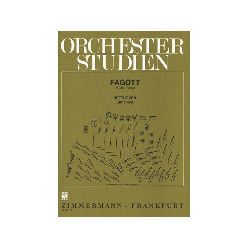 Orchesterstudien Symphonien 