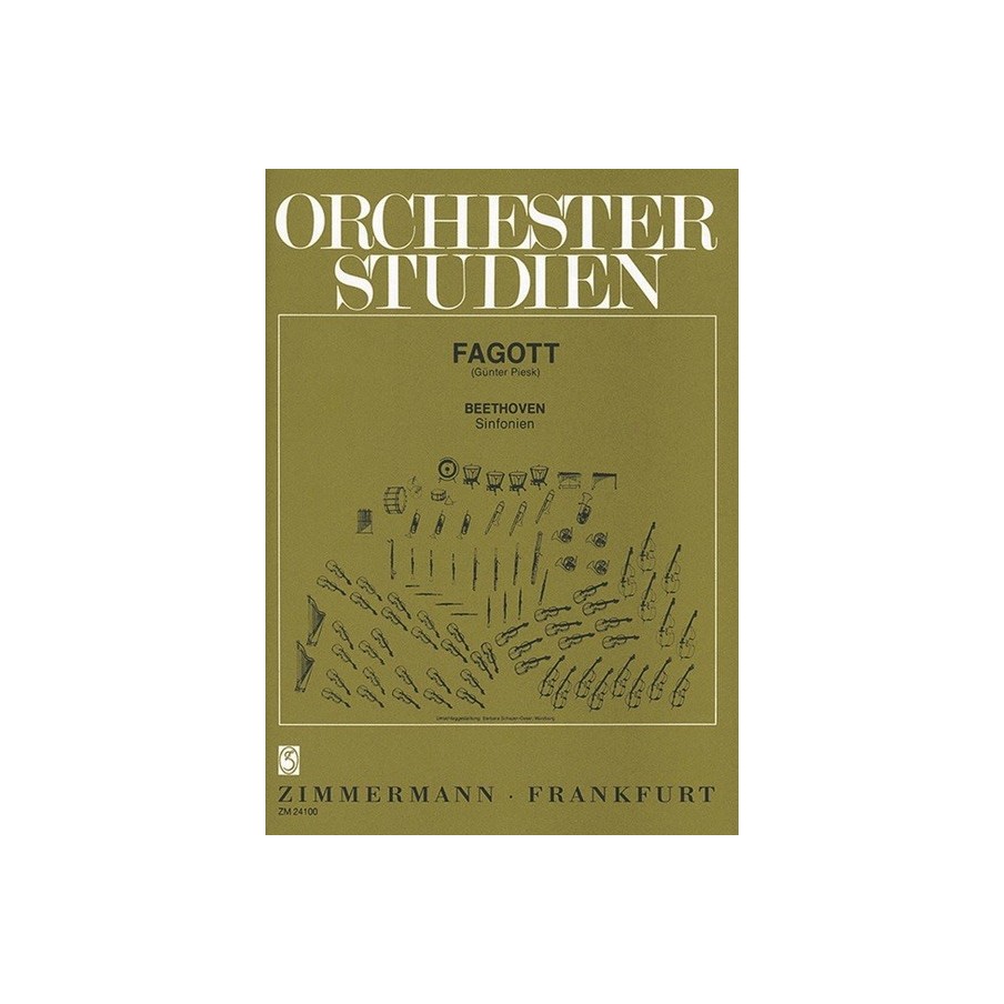 Orchesterstudien Symphonien 
