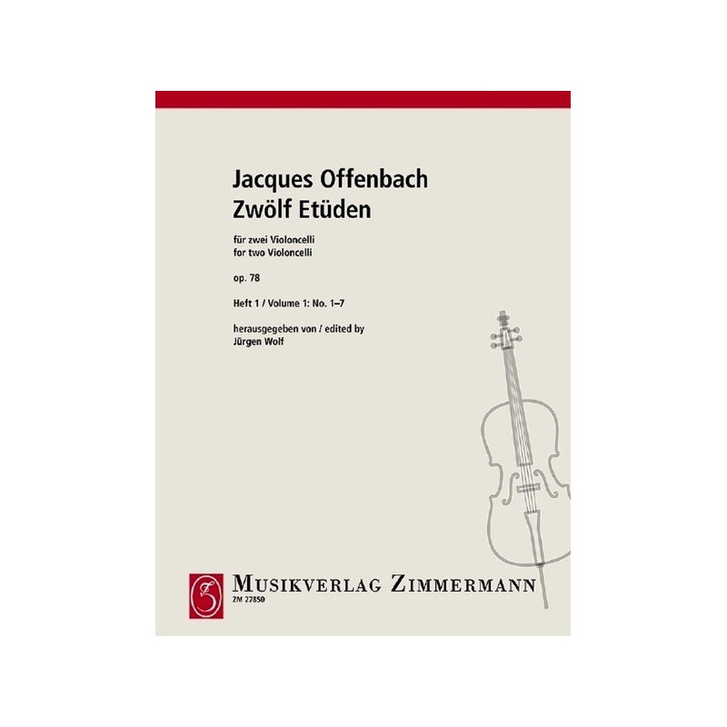 Zwölf Etüden op. 78 Heft 1 