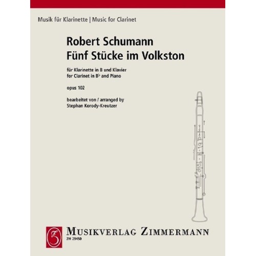 5 Stücke im Volkston op. 102 