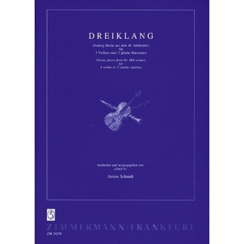Dreiklang: 20 Stücke Aus Dem 18. Jahrhundert 