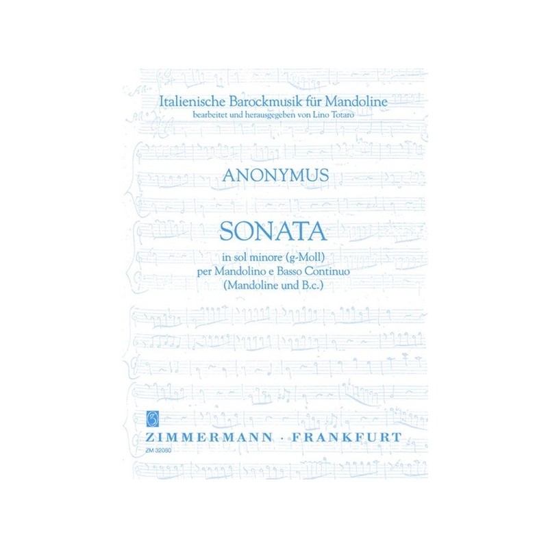 Sonata in sol minore (g-Moll) 