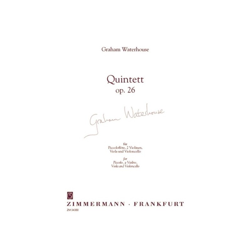 Quintett op. 26 