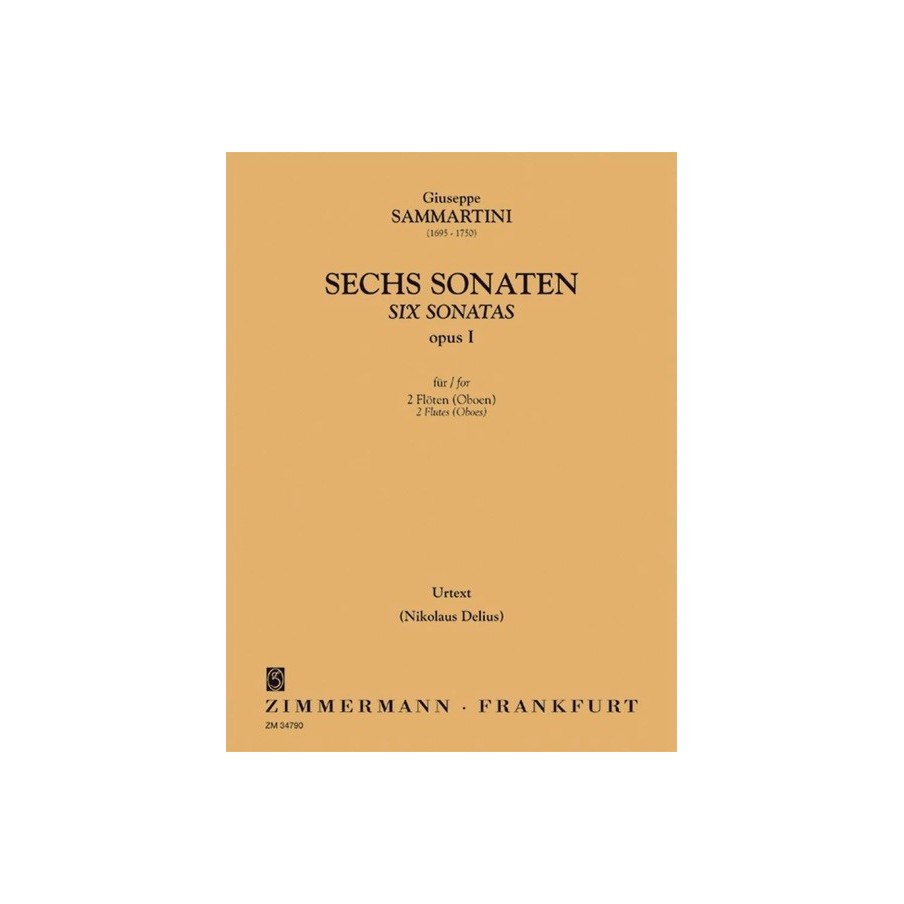 Sechs Sonaten Op.1 