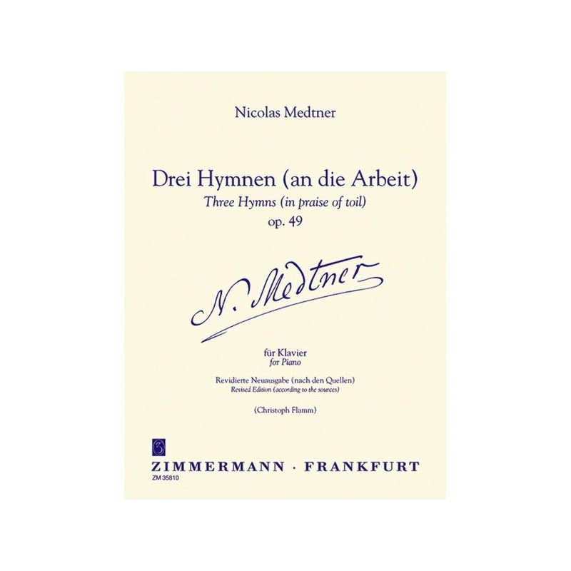 Drei Hymnen (an die Arbeit) op. 49 