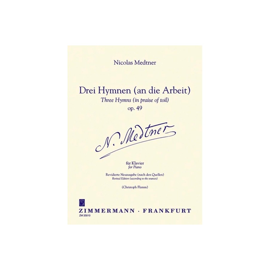 Drei Hymnen (an die Arbeit) op. 49 