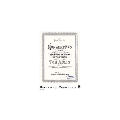 Konzert Nr. 3 für Violine und Klavier 