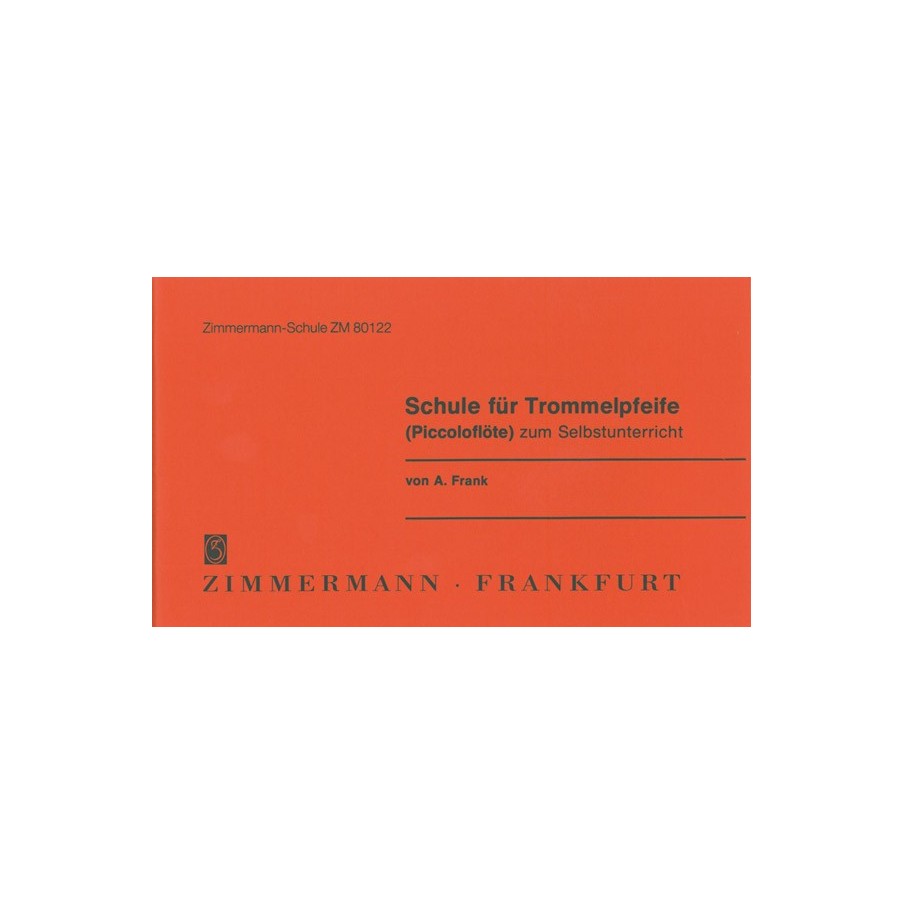 Schule Fur Piccoloflote 