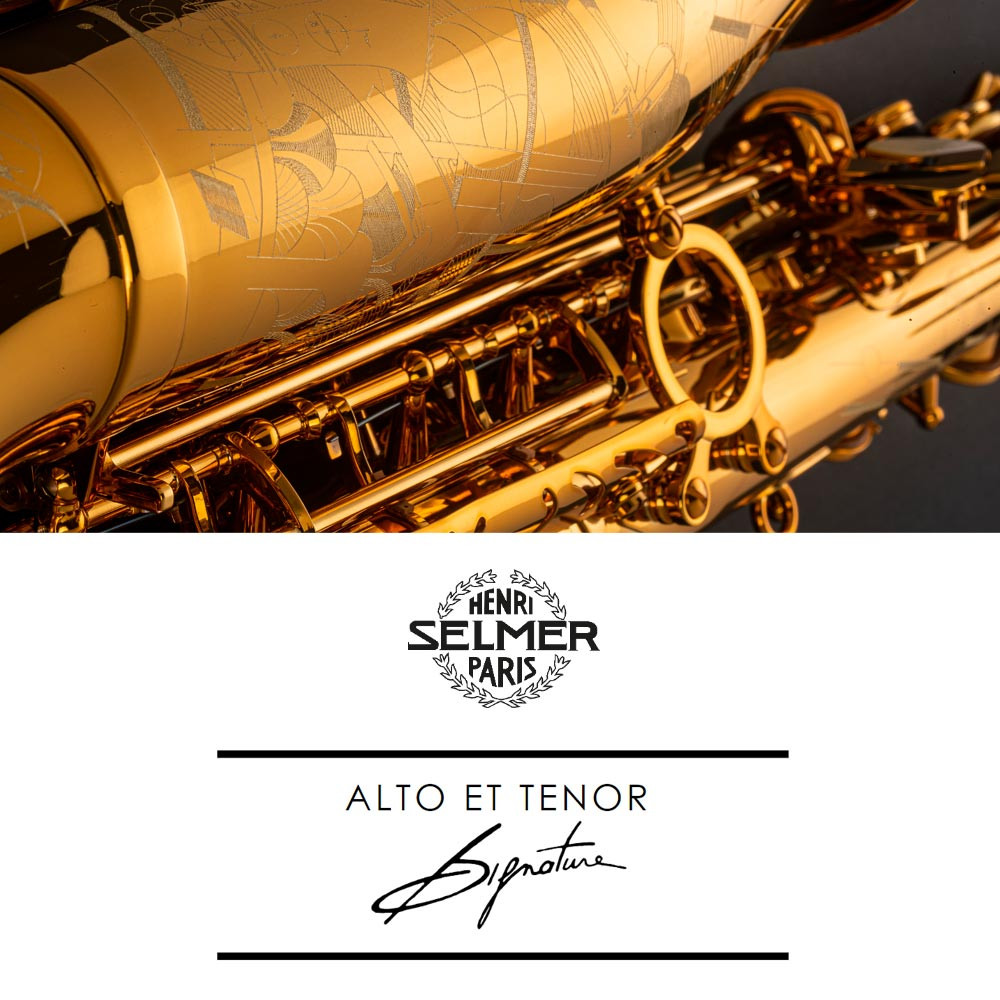 Saxophone alto et ténor Signature, le Renouveau par Henri Selmer Paris